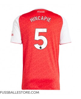 Günstige Arsenal Piero Hincapie #5 Heimtrikot 2025-26 Kurzarm